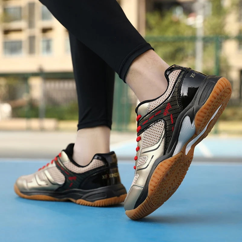 2025 Neue professionelle Badmintonschuhe, Sneaker für Herren, Tennisschuhe, atmungsaktiv, rutschfest, Volleyball-Sportschuhe für Männer und Frauen
