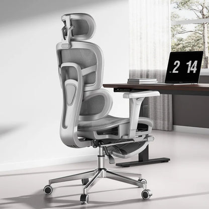 2025 New Ergonomic Office Chairs Gaming Chair Desk Seats Home Seat With Footrest Lumbar Support For Comfortable Long Sitting