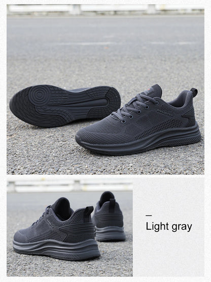 Baasploa løbesko til mænd – mærke, designer, mesh, casual sneakers, letvægts, snøresko, nye herresko til udendørs sport og tennis