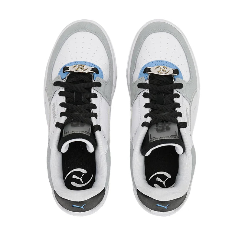 Puma Ca Pro, chaussures de ville décontractées, basses, confortables et à la mode, baskets blanches et grises, 398346-01