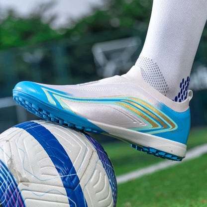 Chaussures de football pour hommes, crampons antidérapants, idéales pour l'entraînement sur gazon et les matchs quotidiens, parfaites pour l'exercice et le football, Chuteira Campo