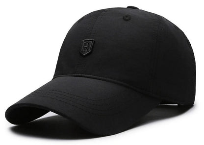Herre-/dame-forårs-/sommer-tynde, hurtigtørrende solhatte, løbe- og sportsbaseballkasketter, solskærm og solcreme, kasketter med skygge