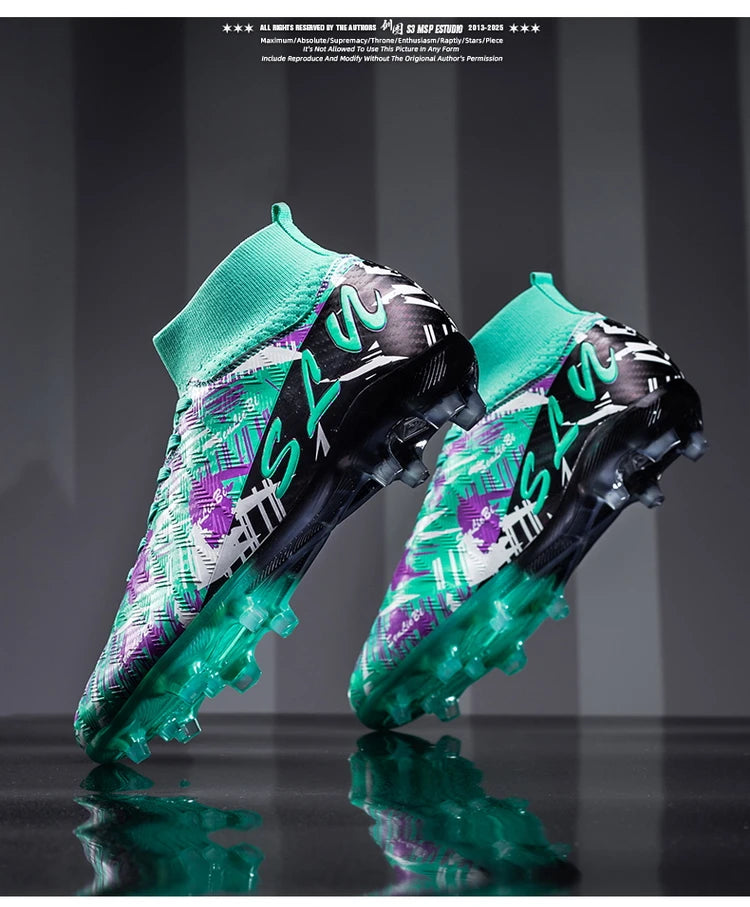 Professional Football Boots Men Soccer Shoes Society Football Cleats FG Ultralight Training Soccer Sneakers Outdoor Sports Shoes