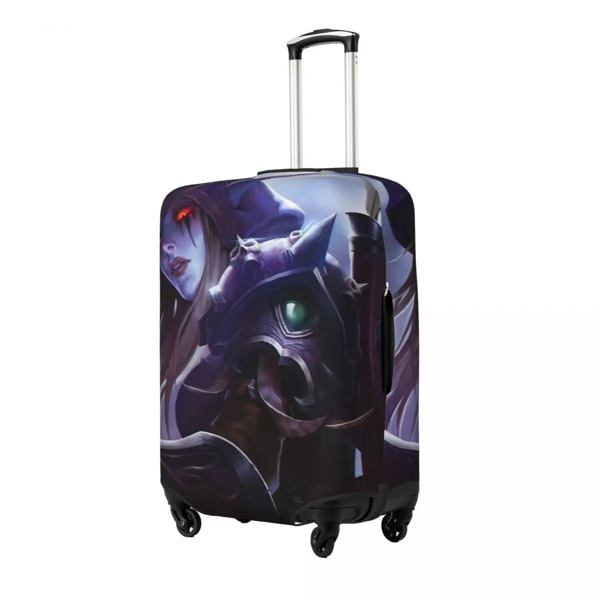 World Of Warcraft Sylvanas Windrunner Suitcase Cover Elastic Business Protector Luggage Supplies Vacation