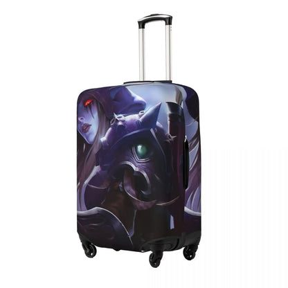 World Of Warcraft Sylvanas Windrunner Suitcase Cover Elastic Business Protector Luggage Supplies Vacation