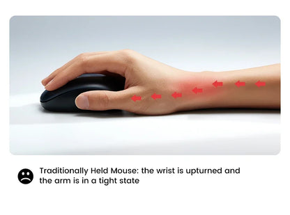 Mouse Wireless Bluetooth 5.0 2.4G Ergonomic 4000DPI 6 Mute Buttons for MacBook Tablet Laptops Computer PC Mice