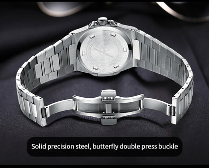 2026 New Specht & Söhne Luxury 40MM Quartz Watch For Men Super Slim Steel Sapphire Crystal 50M Waterproof 5711 Classic Watch