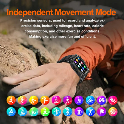 APPLLP 7 MAX Smartwatch 4G SIM Full Network Android OS GPS WiFi 2.06-inch Rotating Camera 32GB RAM 256GB Storage Latest Model
