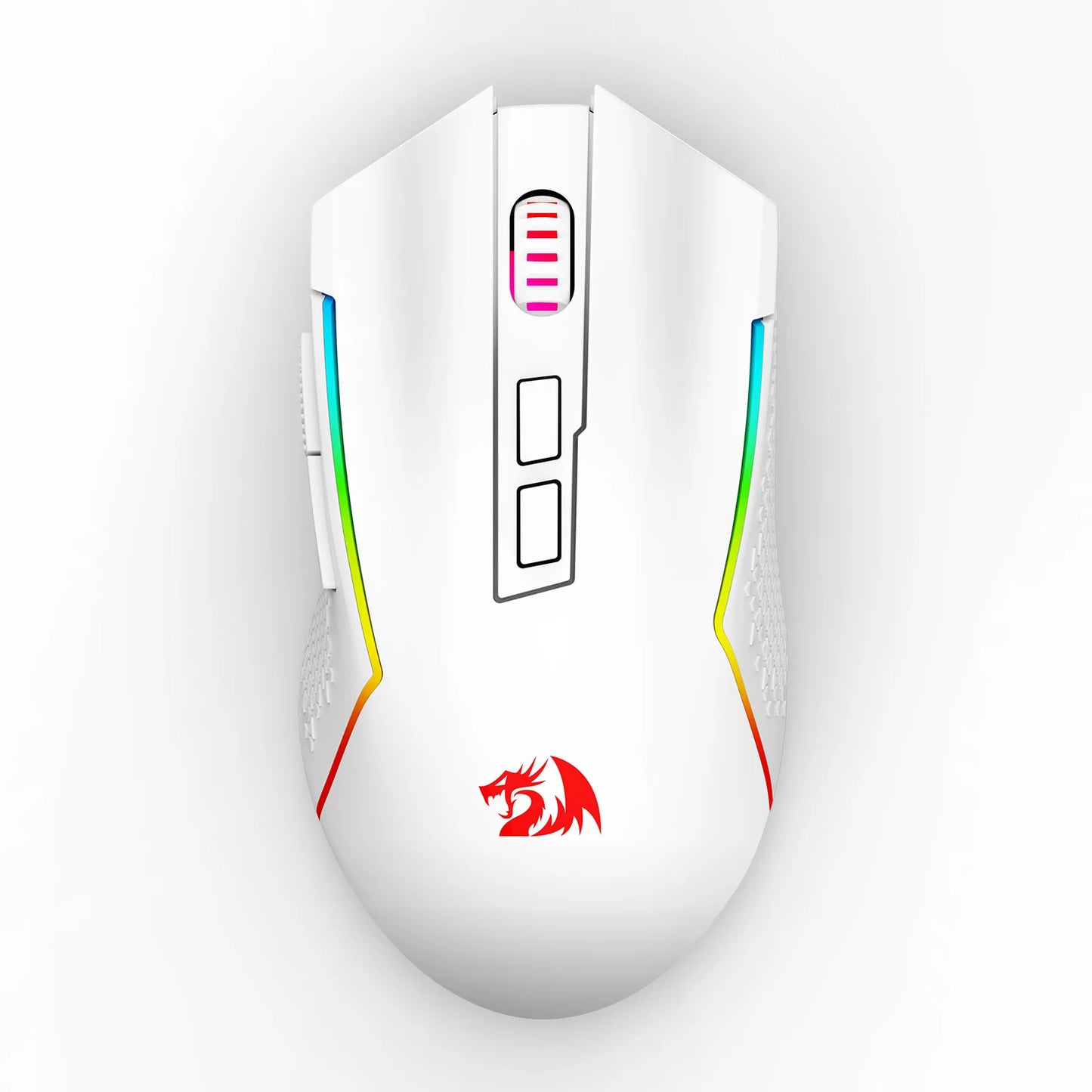 Mysz gamingowa Redragon M693 bezprzewodowa/przewodowa BT & 2.4G Bluetooth 8000 DPI, 3 tryby połączenia, podświetlenie RGB do PC/Mac/Laptopa
