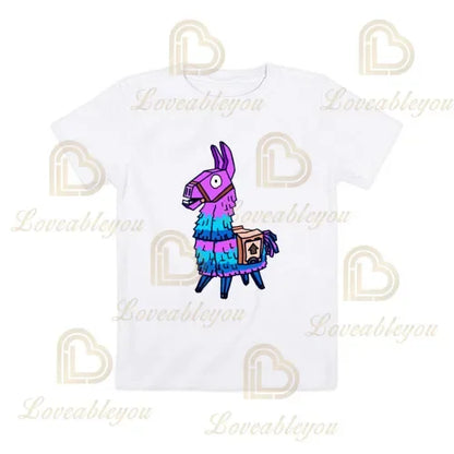 T-shirt Fortnite z kreskówkowym motywem dla chłopców i dziewczynek, Battle Royale 3D, 3–14 lat, Victory Royale, topy gamingowe dla dzieci i nastolatków