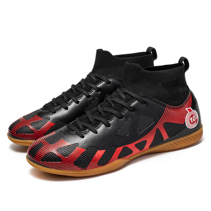 2026 New Professional Indoor Flat-Bottomed Football Shoes Teenagers Durable Comfortable Training Shoes Adult Non-Slip Soccer Shoes