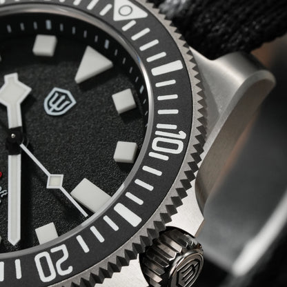 Watchdives EXD 40Mm Titanium Dive Watch Man VH31 Sweep Quartz Watches 200 Waterproof Ar Sapphire BGW9 Luminous 316L Wristwatch