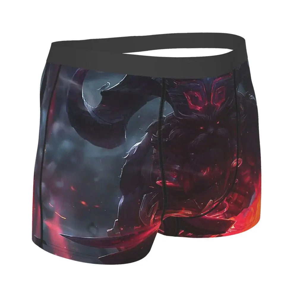 Ornn League of Legends LOL MOBA-games Onderbroeken Ademende slipjes Herenondergoed Sexy shorts Boxershorts
