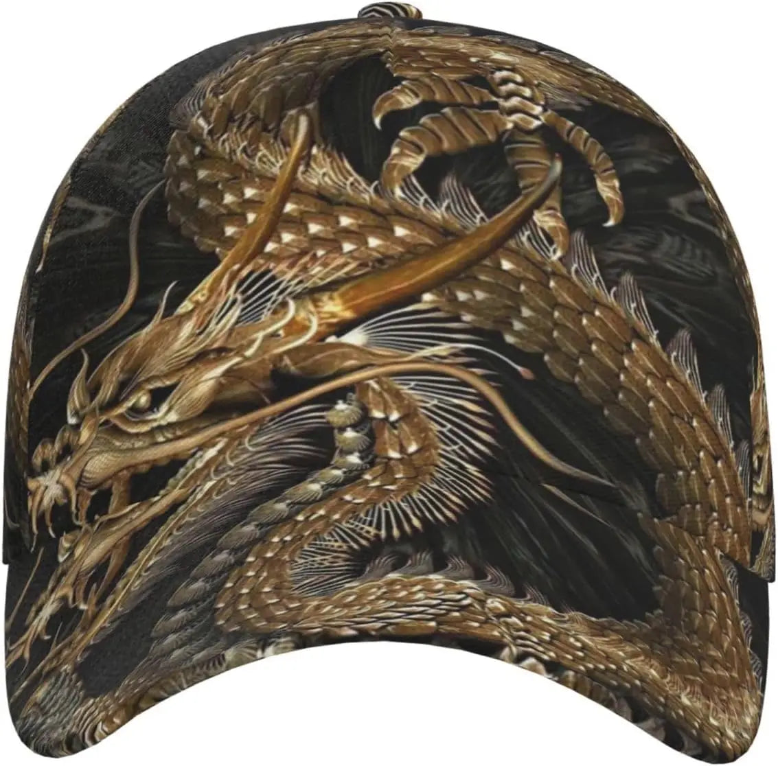 „Dragon Snapback“ kepurė, vyriškos beisbolo kepurės, vyriškos saulės kepurės, reguliuojamos „Cool Trucker“ kepurės moterims ir vyrams