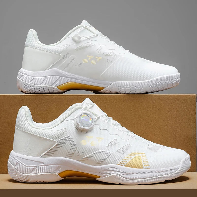Badmintonschoenen voor heren, trainingssportschoenen voor binnen en buiten, antislip, slijtvast, mesh, ademend, tafeltennisschoenen