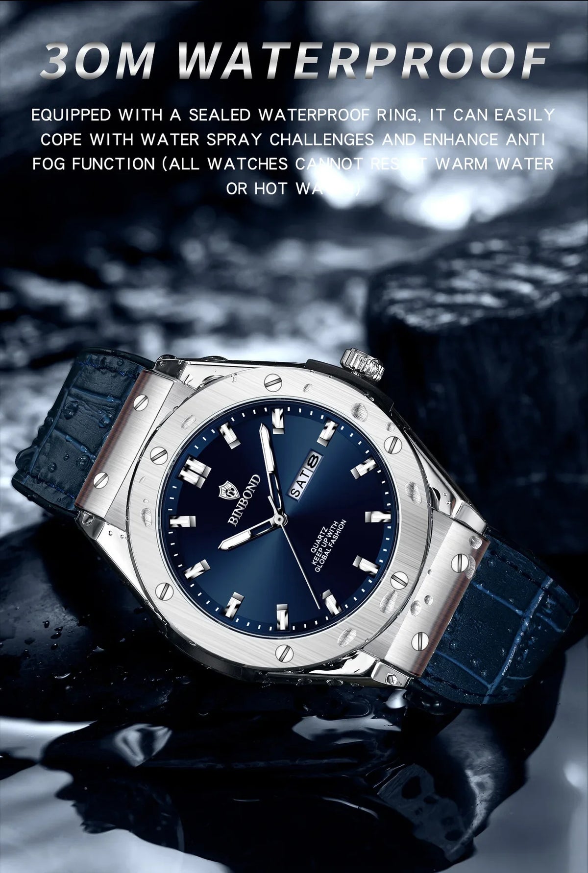 Férfi új, alkalmi, üzleti bőr óra, luxus férfi karóra, automata karórák, férfi divatkarórák, kvarc karórák, Relojes De Hombre