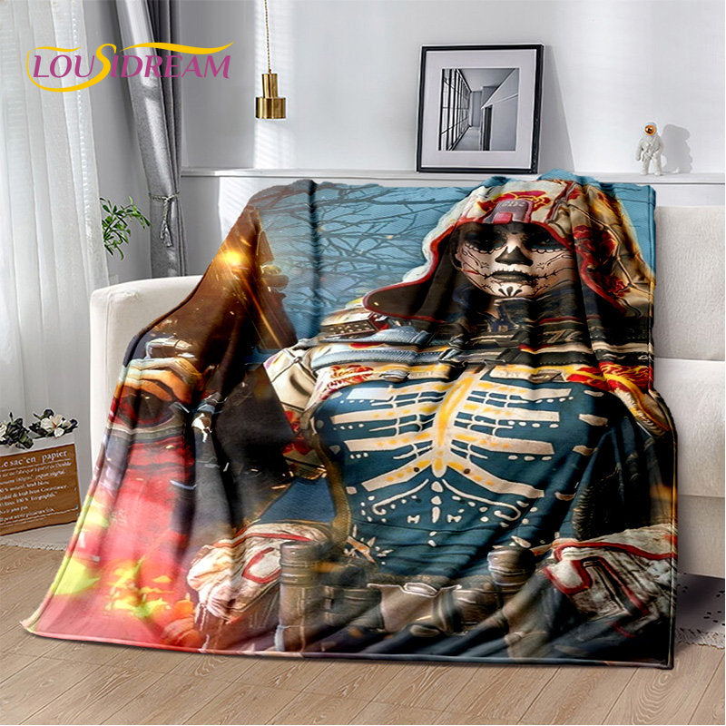 3D COD,Call of Duty Game Gamer Soft Plush Blanket,Flannel Blanket Throw Blanket for Living Room Bedroom Beds Sofa Office Cover