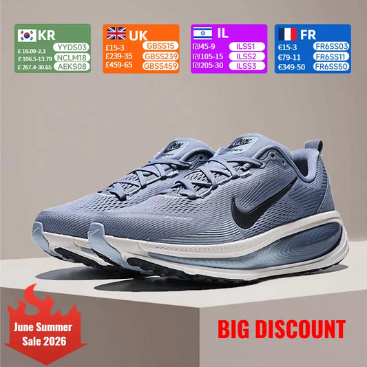 Nike Vomero 18 Cushioning Support Lightweight Ideal for Running and Walking Comfortable Unisex Running Shoes HM6803-402