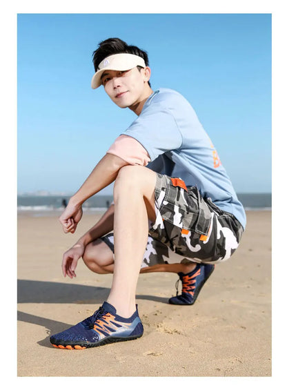 EOCENE Sapatilhas aquáticas barefoot para homem e mulher, de secagem rápida, para desportos ao ar livre, praia, natação, fitness, caminhada na água, caminhadas e ciclismo