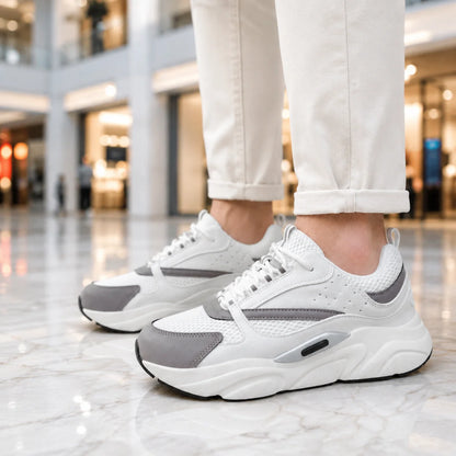 Chaussures décontractées pour hommes, sans logo, semelle épaisse, respirantes, baskets tendance, chaussures de marche confortables pour hommes, zapatillas hombre, chaussures de luxe pour hommes.