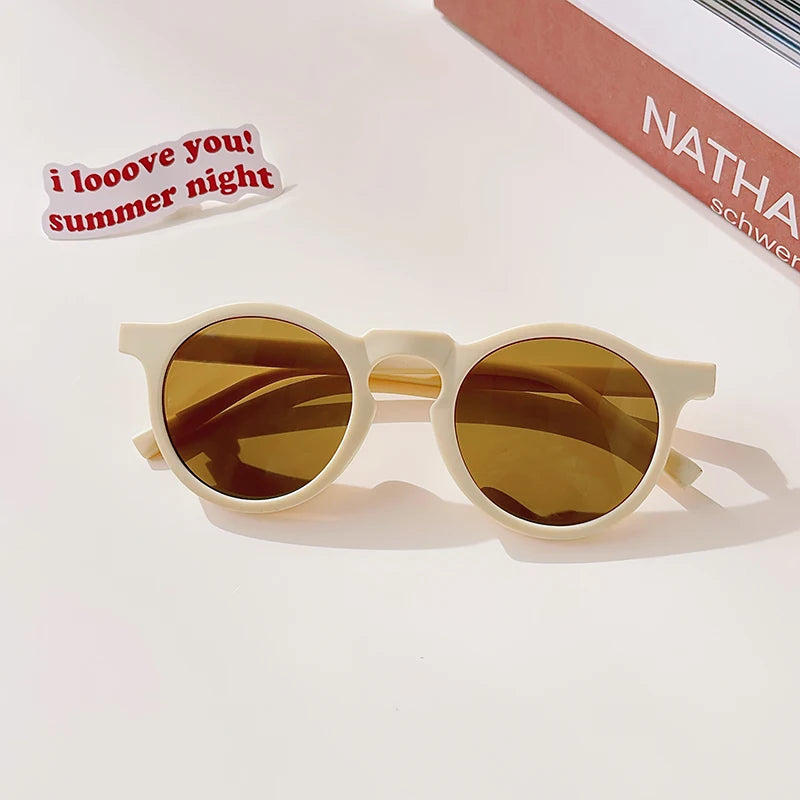 2026 Kids Personality Classic Outdoor Sun Protection Sunglasses Boys Girls Colors Protect Eyes Baby UV400 Sunglasses Children
