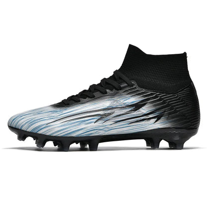 Nouvelles chaussures de football pour hommes, chaussures d'entraînement professionnelles, baskets de match, chaussures de football ultralégères, chaussures de sport pour l'extérieur, antidérapantes, unisexes