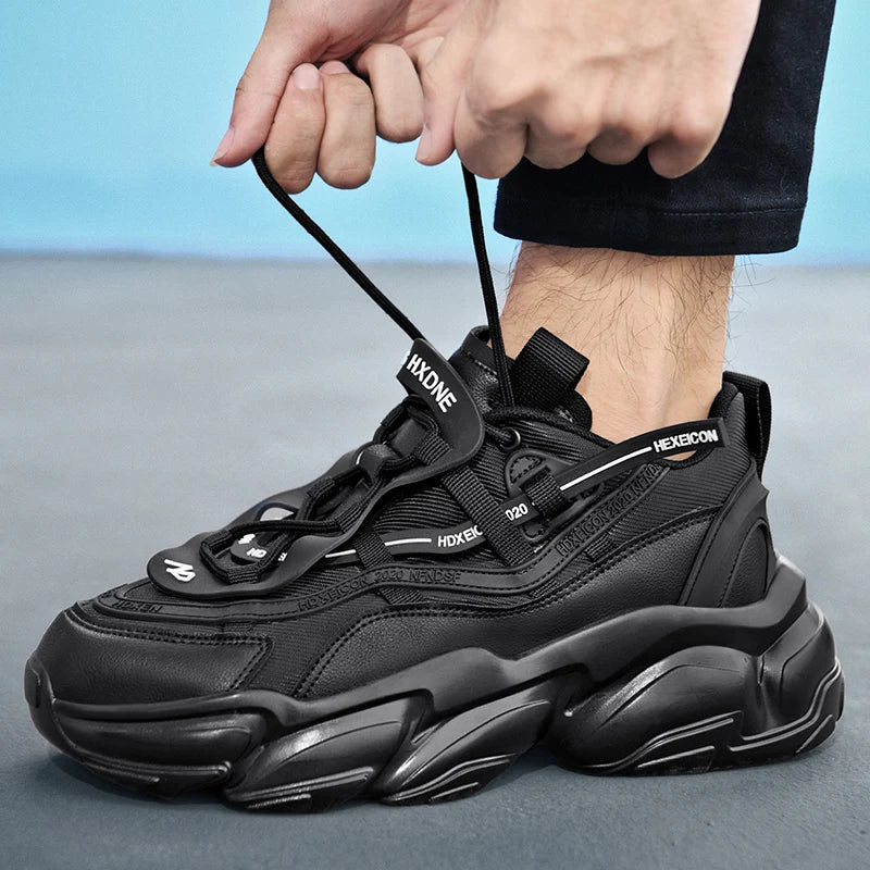 chaussure homme Baskets de luxe pour hommes, chaussures de course respirantes et décontractées, mocassins à la mode