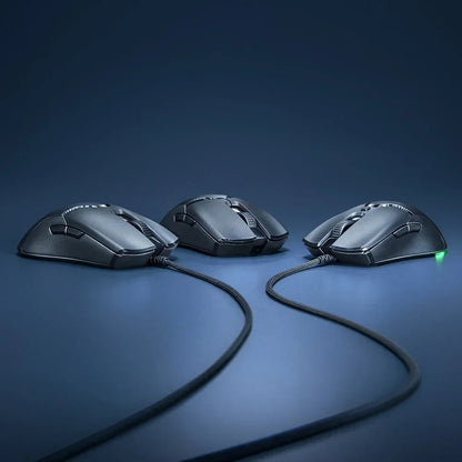 Razer nytårsgave Thunder Snake Viper Mini kablet e-sport-gamingmus til computer og laptop med RGB-lys, til små hænder