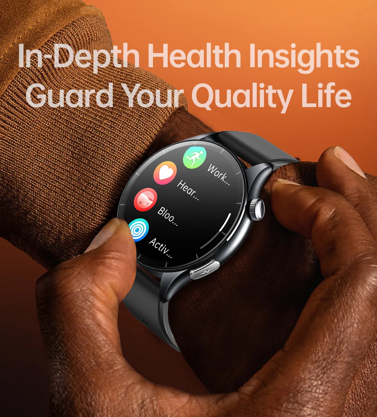 2025 Health Smartwatch for Xiaomi & Huawei ECG + PPG, Blood Pressure, SpO2, Body Analysis, Bluetooth Calling & NFC