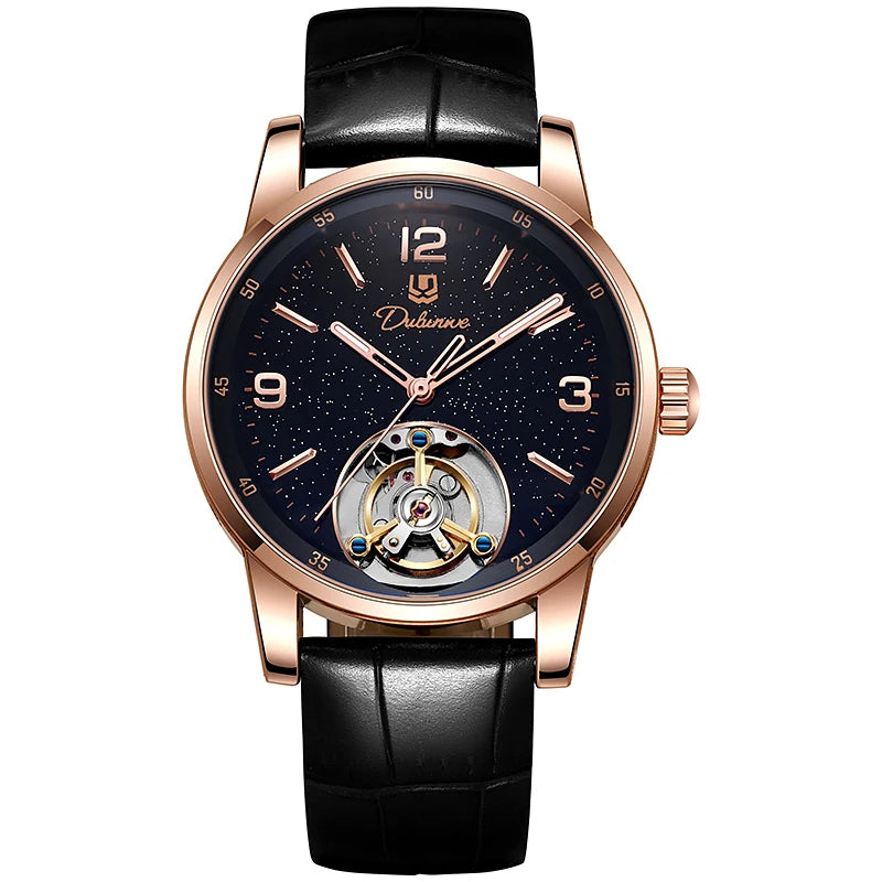 Men’s Fashion Sport Tourbillon Watch – Automatic, Mechanical, Water-resistant – Luxury wristwatch from a premium brand