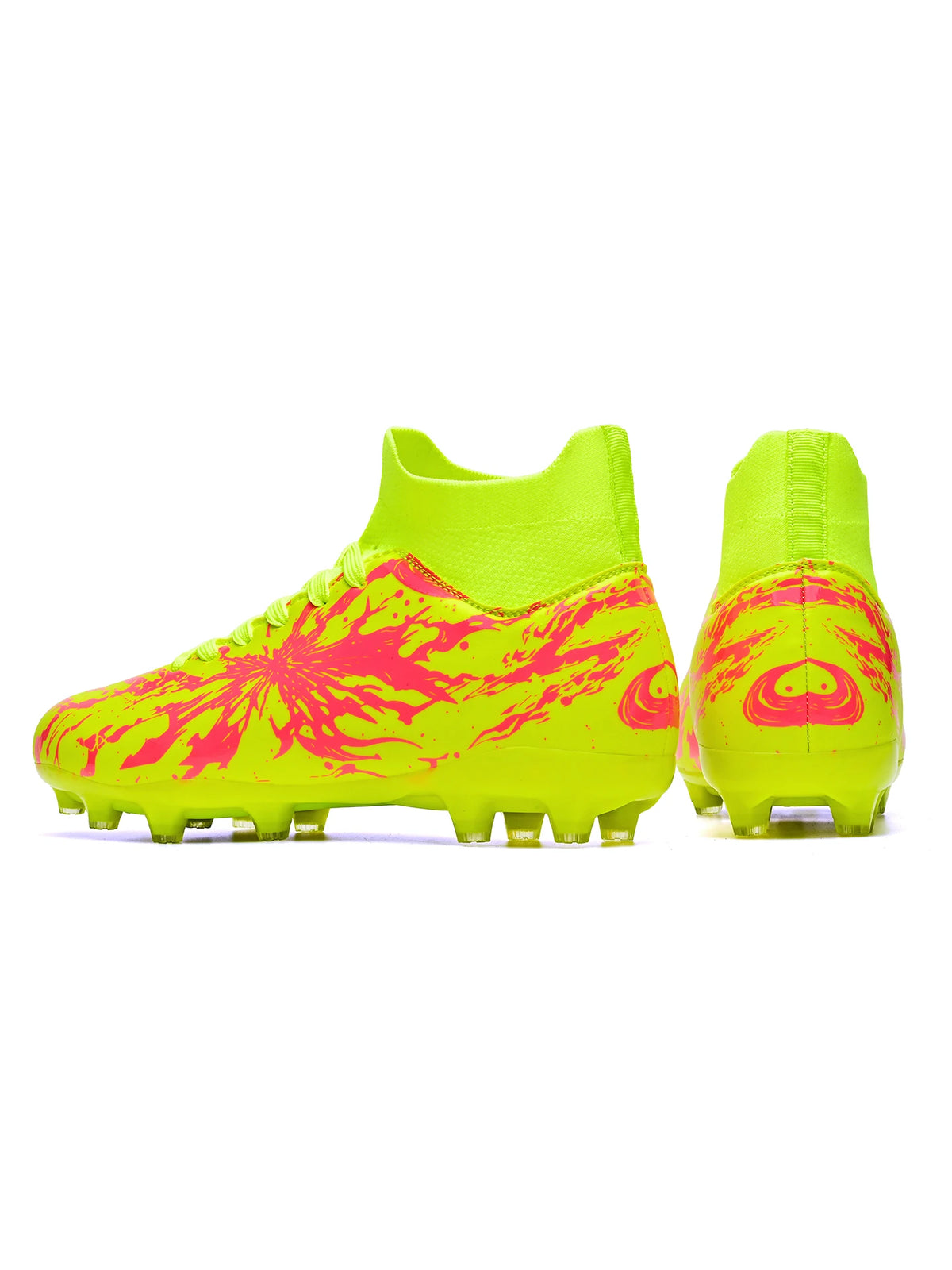 Chaussures de football pour hommes AG FG, crampons légers, semelle extérieure durable et antidérapante, tige confortable en PU, entraînement en plein air