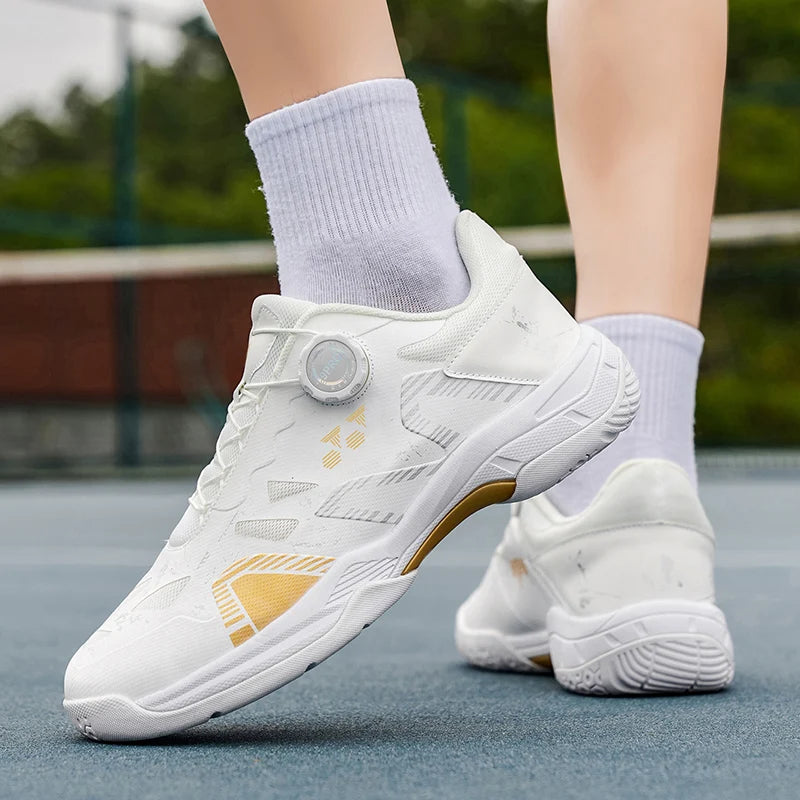 Badmintonschoenen voor heren, trainingssportschoenen voor binnen en buiten, antislip, slijtvast, mesh, ademend, tafeltennisschoenen
