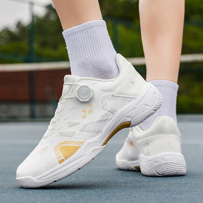 Badmintonschoenen voor heren, trainingssportschoenen voor binnen en buiten, antislip, slijtvast, mesh, ademend, tafeltennisschoenen