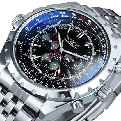 JARAGAR 212 Men’s Automatic Mechanical Watch – Fashion, Business, Luxury, Week Calendar – Men’s Watch – Premium Gift – Reloj Hombre