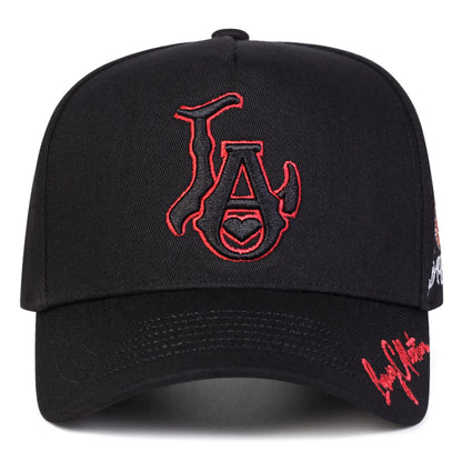 Șepci de baseball unisex cu broderie „LA Love”, pentru primăvară și toamnă, pentru activități în aer liber, reglabile, casual, cu protecție solară, șepci sportive