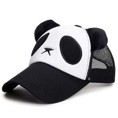 Șepci de baseball drăguțe cu panda pentru vară, pentru bărbați și femei, din bumbac, în stil hip-hop, cu închidere snapback, protecție solară, pentru băieți și fete, pentru activități în aer liber, gorras, dropshipping