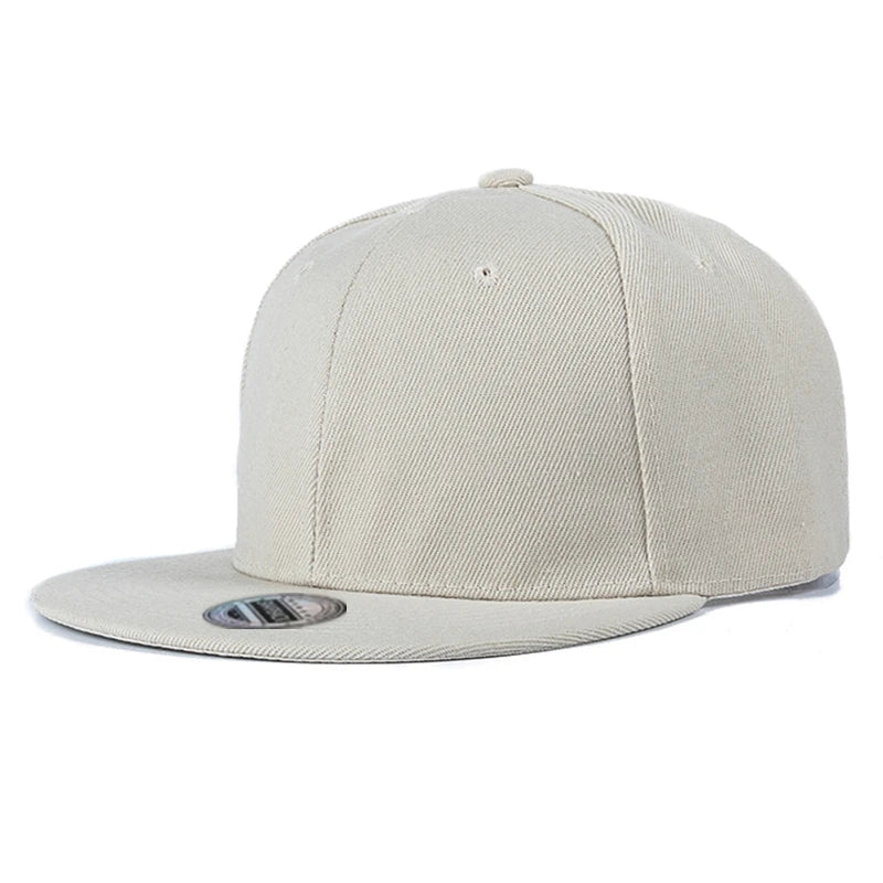 Hot Sale Cap Plain Snapback Hat High Quality Adult Hip Hop Baseball Cap Men Women Outdoor Leisure Baseball Hat
