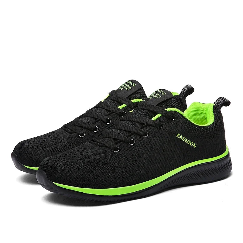 Strick-Laufschuhe für Herren und Damen, lässige Sneaker, atmungsaktive Sportschuhe für Lauftraining, Fitnessstudio und Outdoor, leicht, Größe 38-47