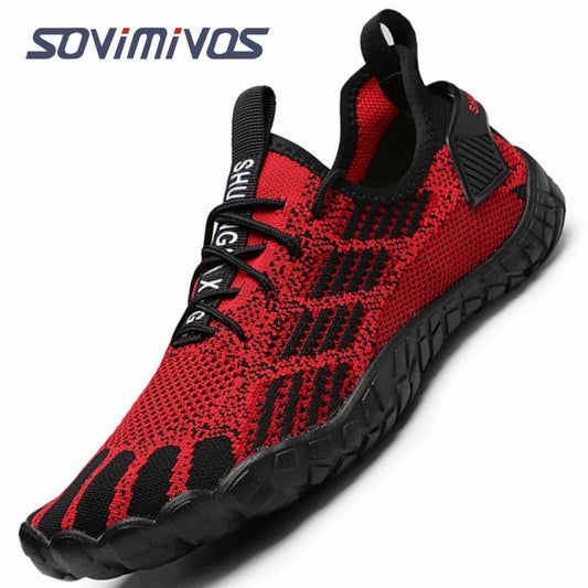 Water Shoes for Men Barefoot Beach Shoes Breathable Sport Shoes Quick Dry River White Sea Aqua Sneakers Soft Beach Sneakers