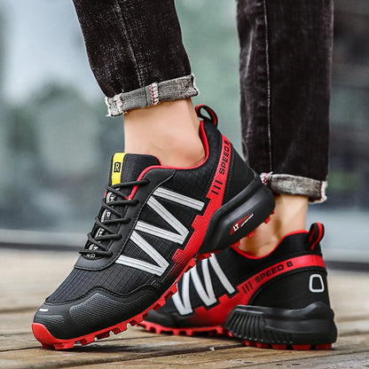 Waterproof Men and Women Cycling Shoes MTB Bike Riding Shoes Motorcycle Shoes Bicycle Shoes Hiking Sneakers for Men