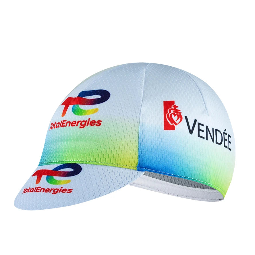 Tour 2025 Cycling Hat UAE Team FDJ Classic Cycling Caps Quick Dry Team Bike Mountain MTB Racing Bicycle Hat Under Helmet