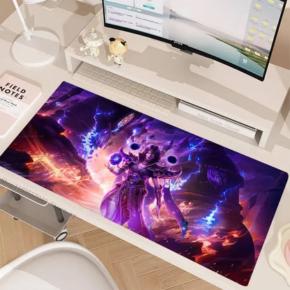 World Of Warcraft Game Mousepad Large Keyboard Desk Mat Gaming Mouse Pad LockEdge Non-slip Mat