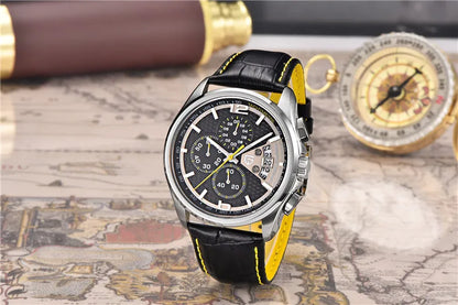 Cronógrafo PAGANI DESIGN para hombre, reloj de cuarzo multifunción de piloto militar, reloj masculino