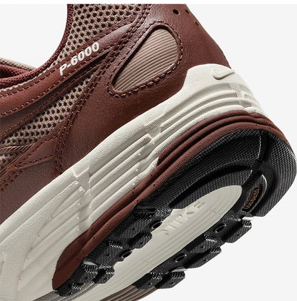 Chaussures de course Nike Authentic P-6000 pour femme, style rétro, respirantes et résistantes à l'usure, BV1021-200