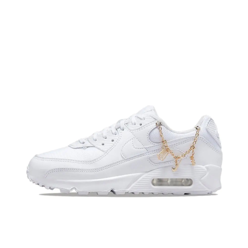 Nike Air Max 90 men's Running Shoes Air Max Cushioning Classic Retro Style Lightweight Comfort for Daily Training CN8490-100