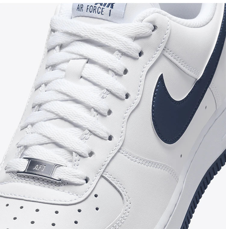 Nike officielle autentiske Air Force 1 07 afslappede slidstærke skateboard-sko til mænd FJ4146-104