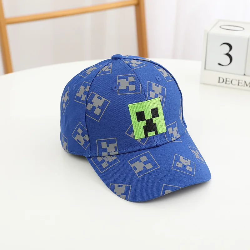 Cyberpunk-spil Totem of Undying Hat Cosplay Unisex Pixel Block Baseballkasket Solhat Udendørs tilbehør