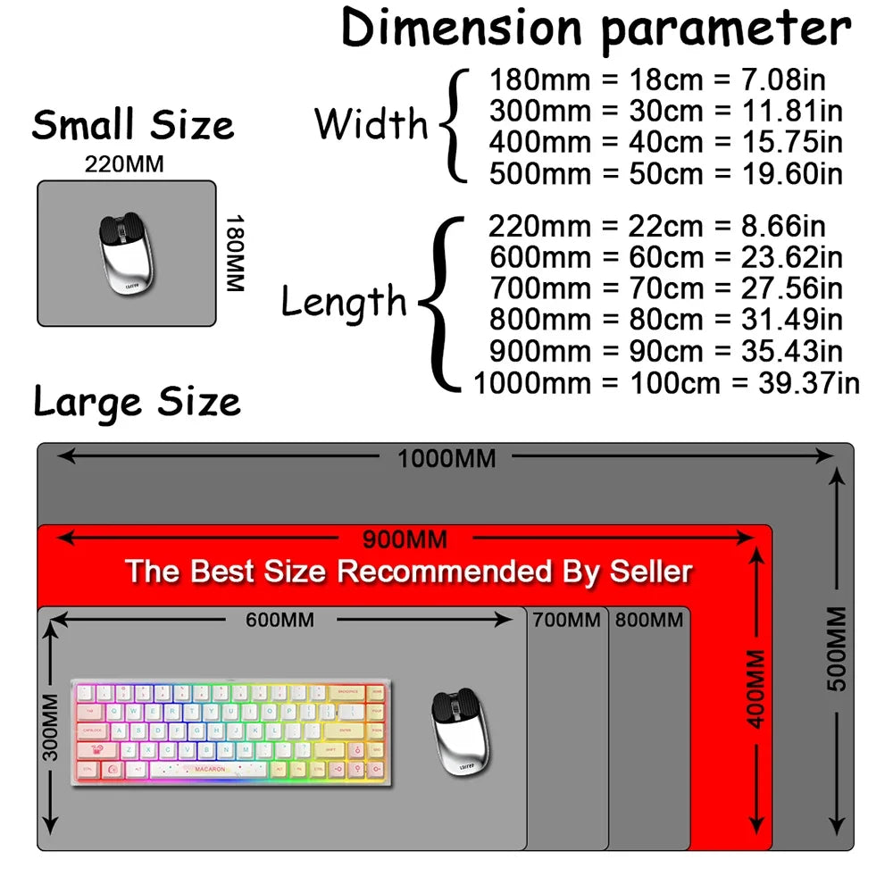 World Of Warcraft 90x40 Large Gaming Mouse Pad Game Desk Play Pad for Csgo Natural Rubber Mat Grande Gamer Xxl Computer Mousepad