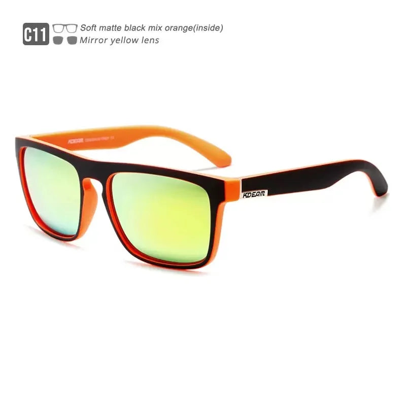 Outdoor Sport Square Myopia Lens Prescription Sunglasses Men Polarized Driving Anti-Glare Myopes Lunettes 0 -0.5 -0.75 Hoz -6.0