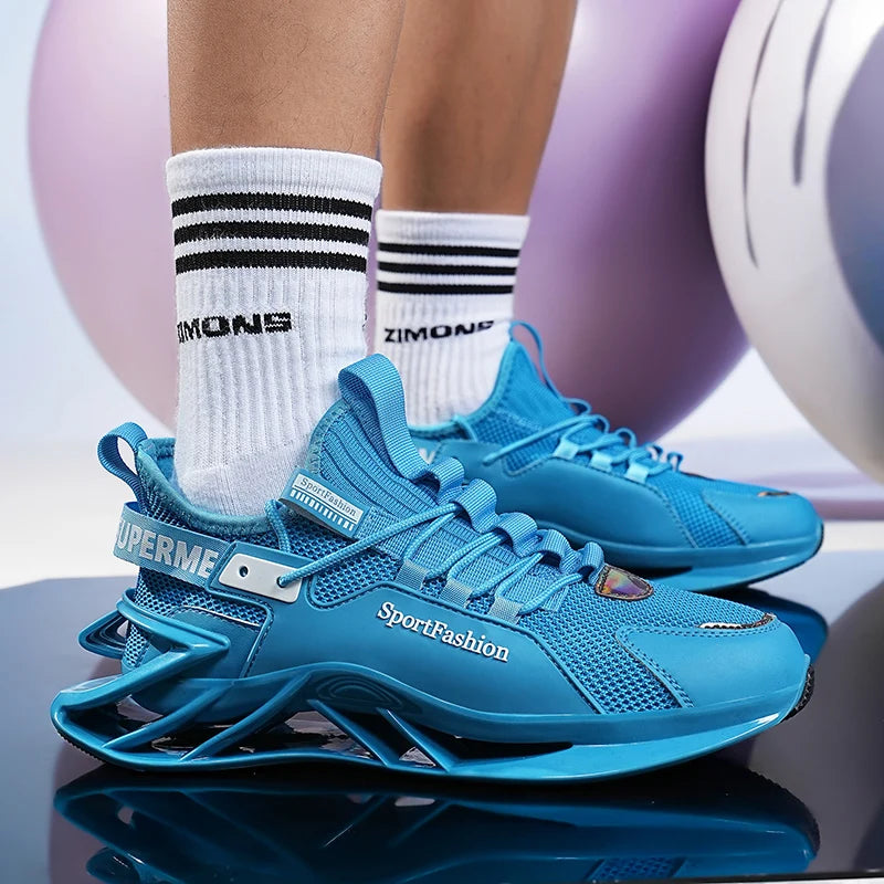 Mens Running Shoes 2026 New Mesh Breathe Sole Anti Slip Wear Resistant Daily Sports Trendy Fashion Casual Sneakers for Men